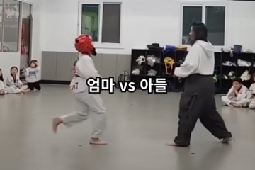 엄마 vs 아들